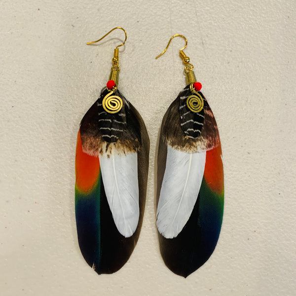 Feather Earrings(Medium) 50
