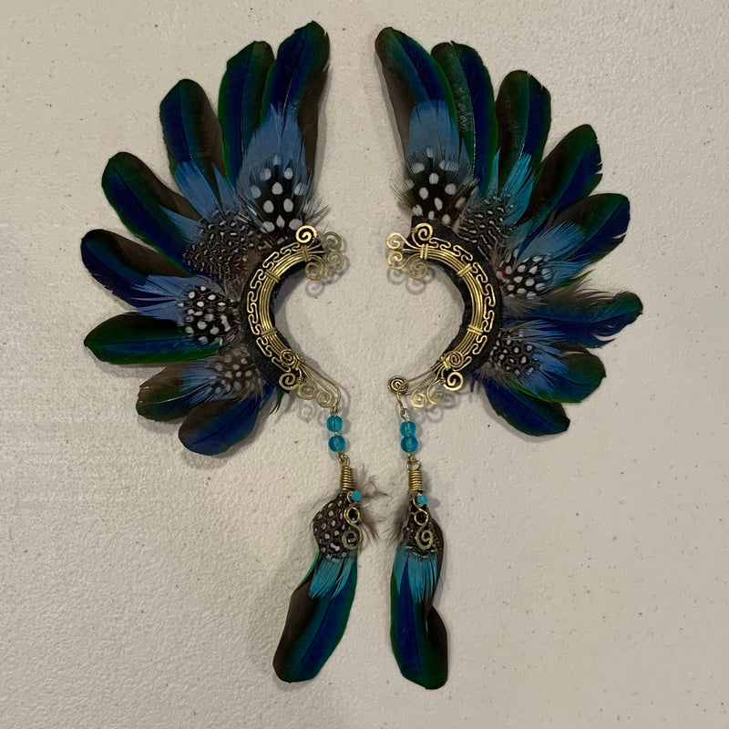 Feather wing Earrings 508