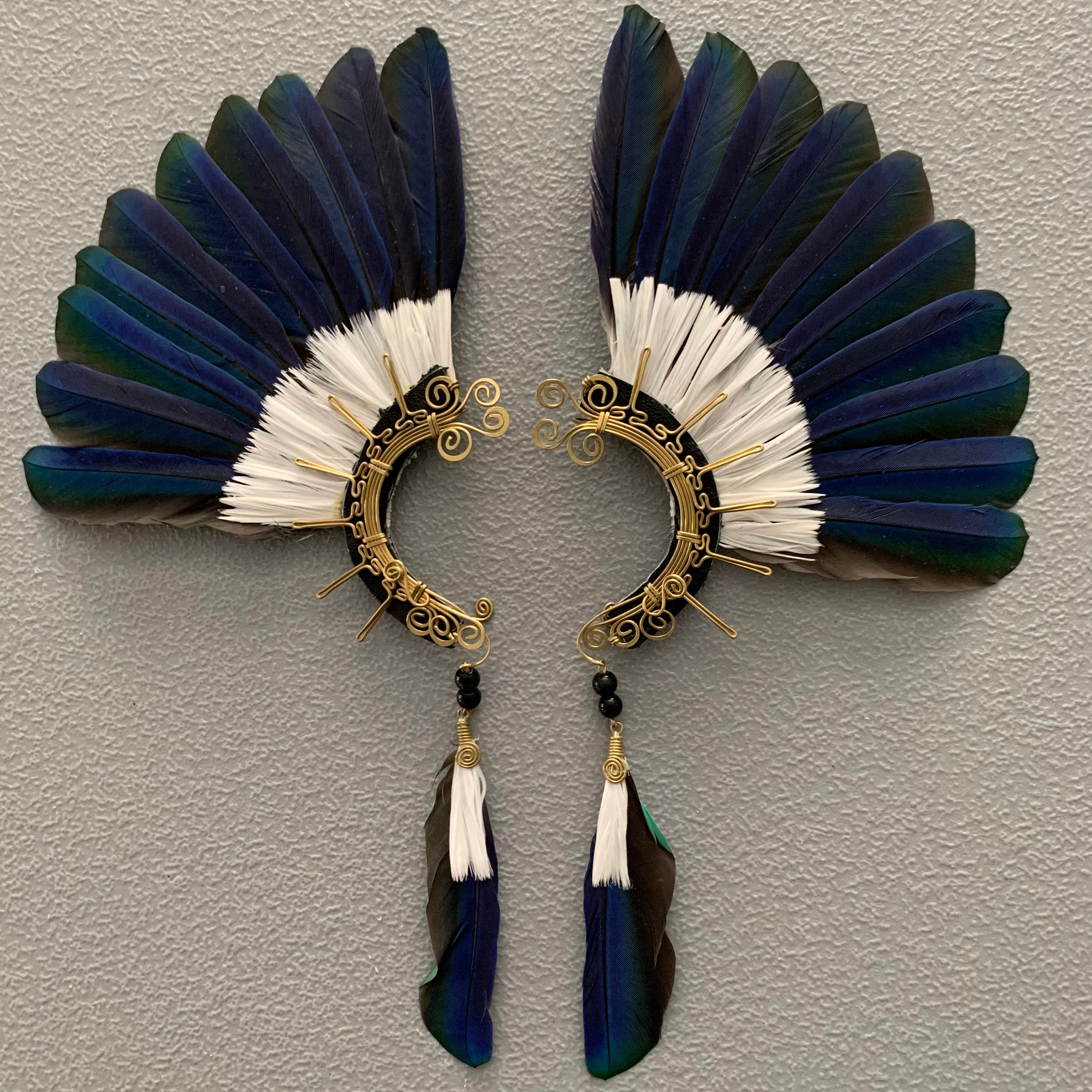 Feather wing Earrings 183