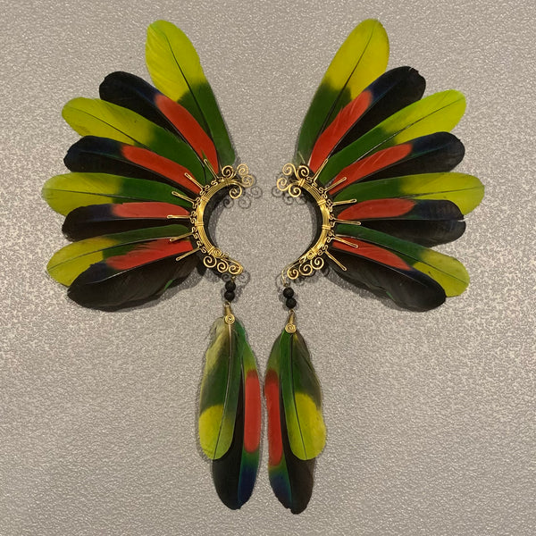 Feather wing Earrings 287