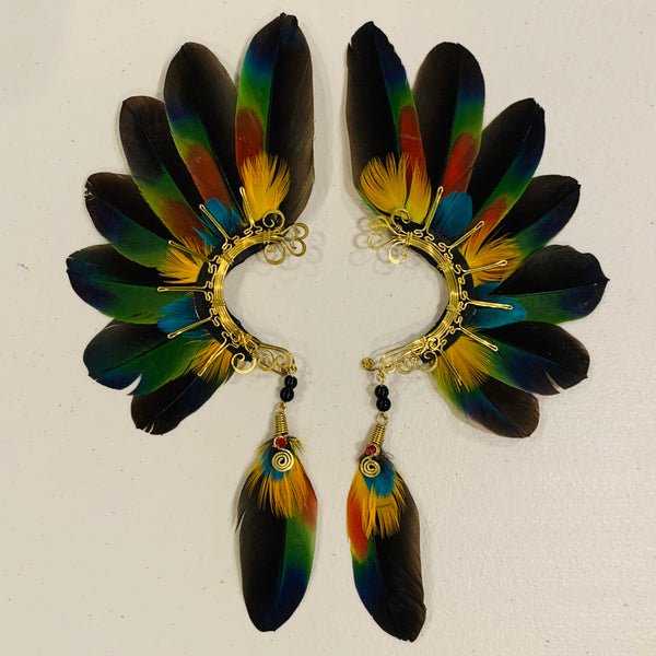 Feather wing Earrings 632