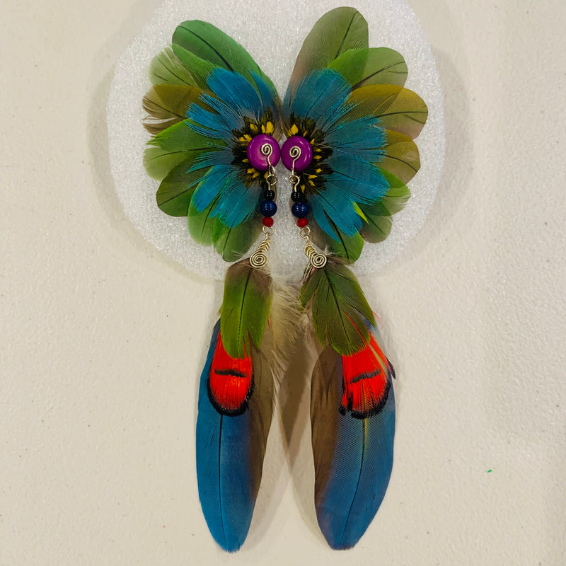 Feather wing Earrings 726