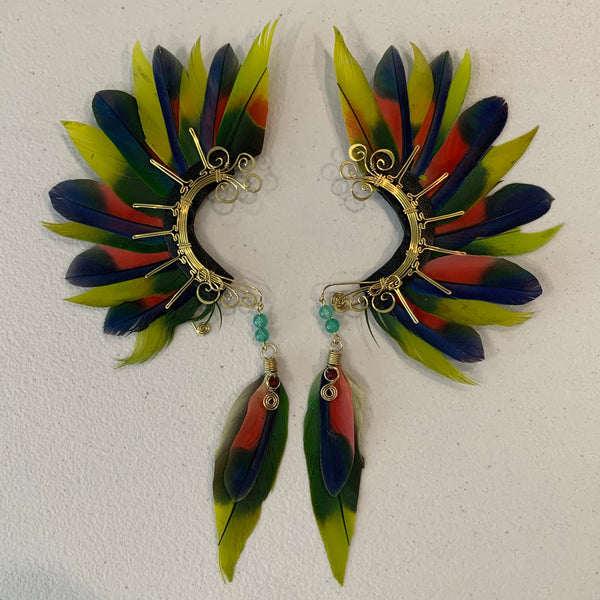 Feather wing Earrings 563