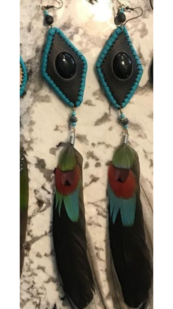Feather Earrings 3