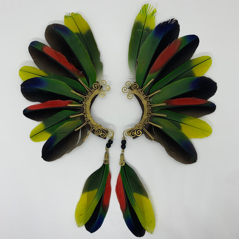 Feather wing Earrings 412