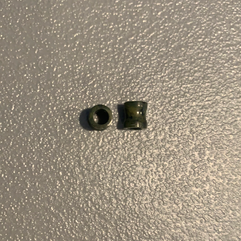 Earrings Jade plugs 00G