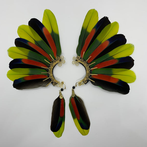 Feather wing Earrings 324