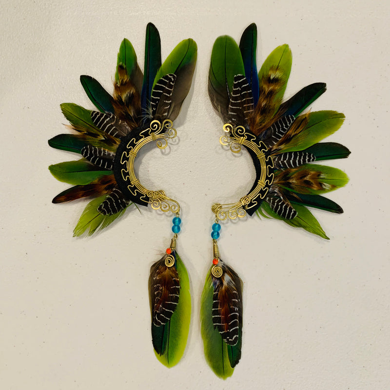Feather wing Earrings 665