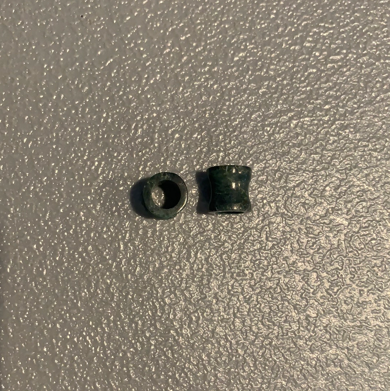 Earrings Jade plugs 00G