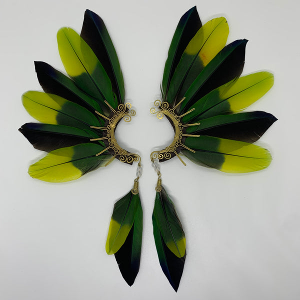 Feather wing Earrings 402