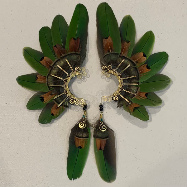 Feather wing Earrings 485