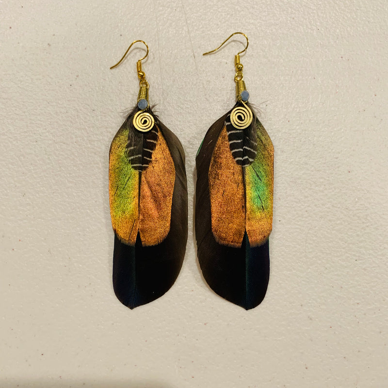 Feather Earrings(Medium) 31