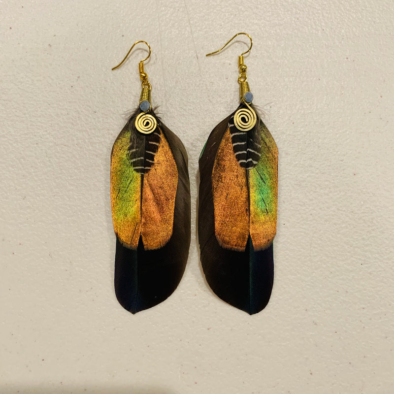 Feather Earrings(Medium) 31
