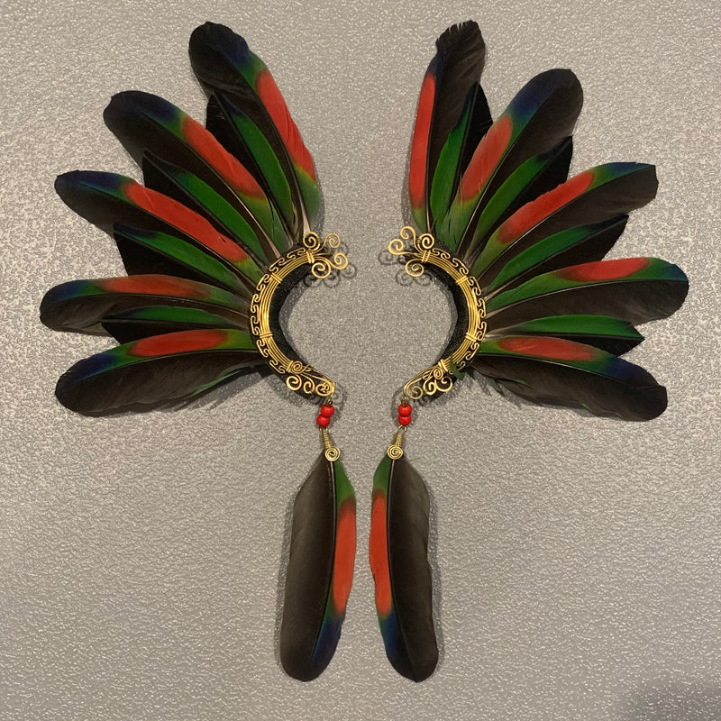 Feather wing Earrings 283