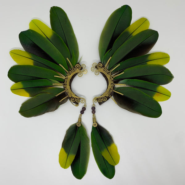 Feather wing Earrings 372