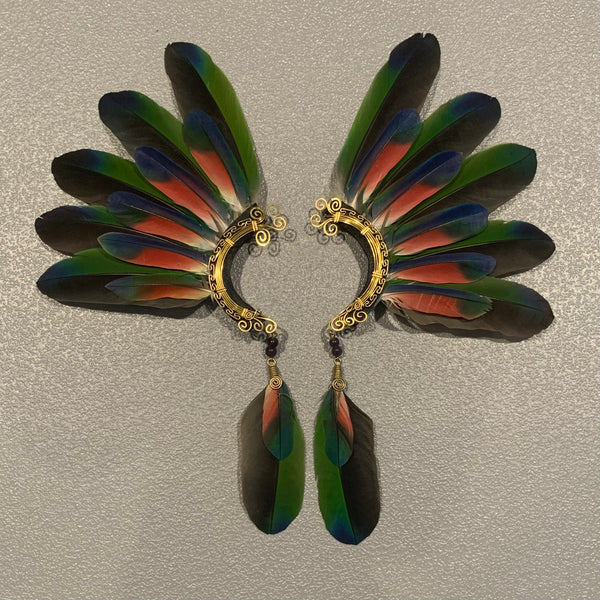 Feather wing Earrings 293
