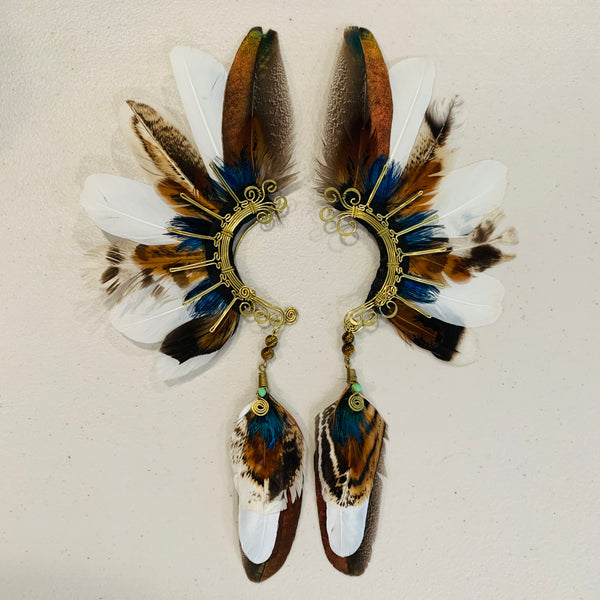 Feather wing Earrings 659