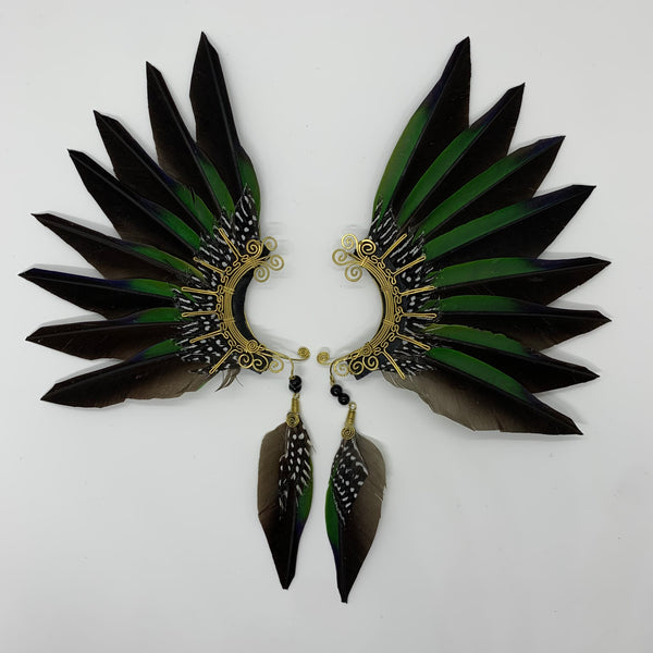Feather wing Earrings 337