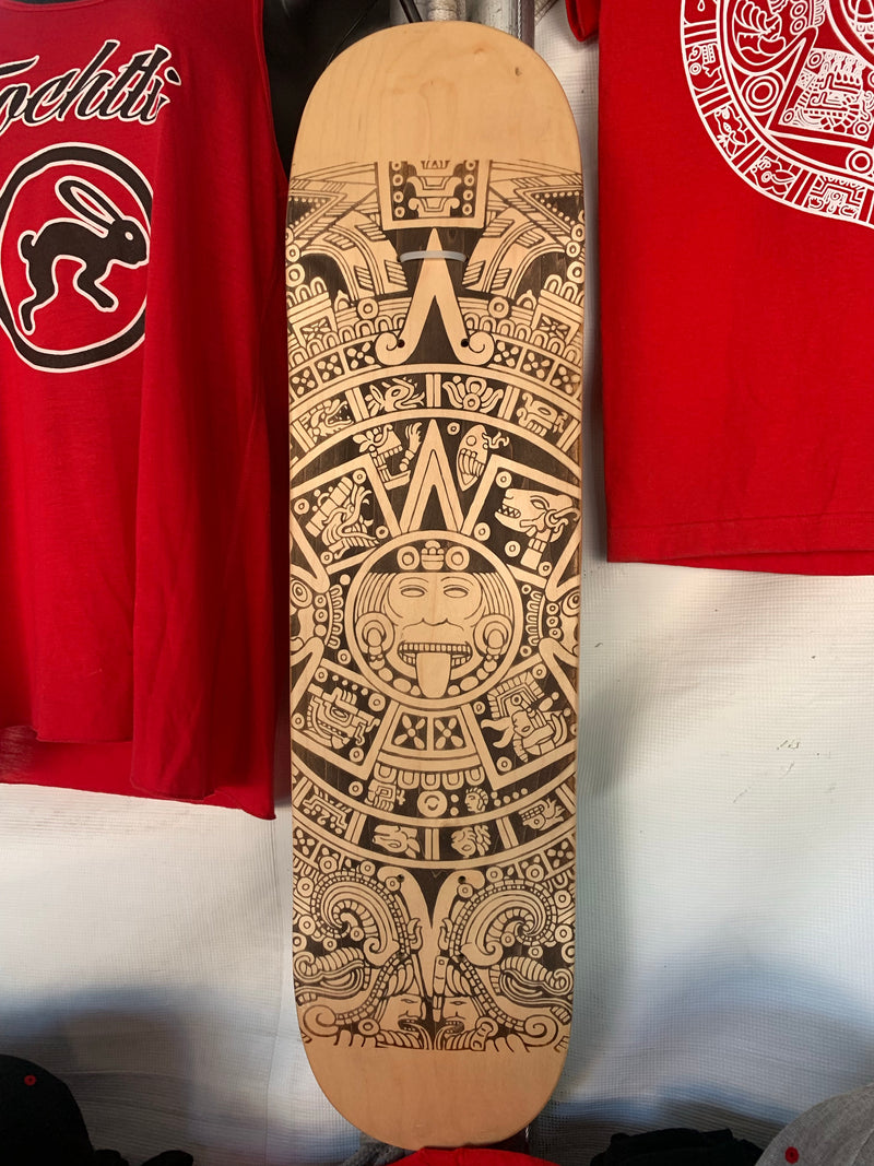 Skate deck - Aztec Calendar