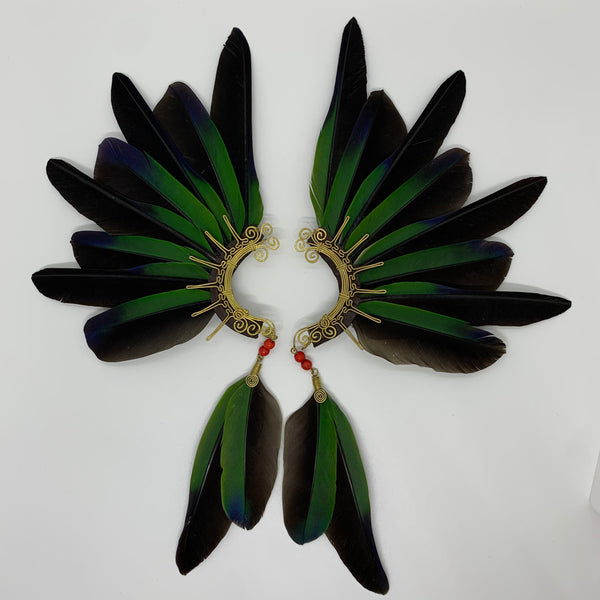 Feather wing Earrings 390
