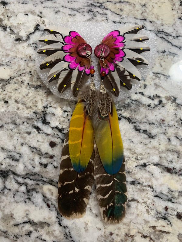 Feather wing Earrings 19