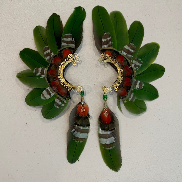 Feather wing Earrings 526