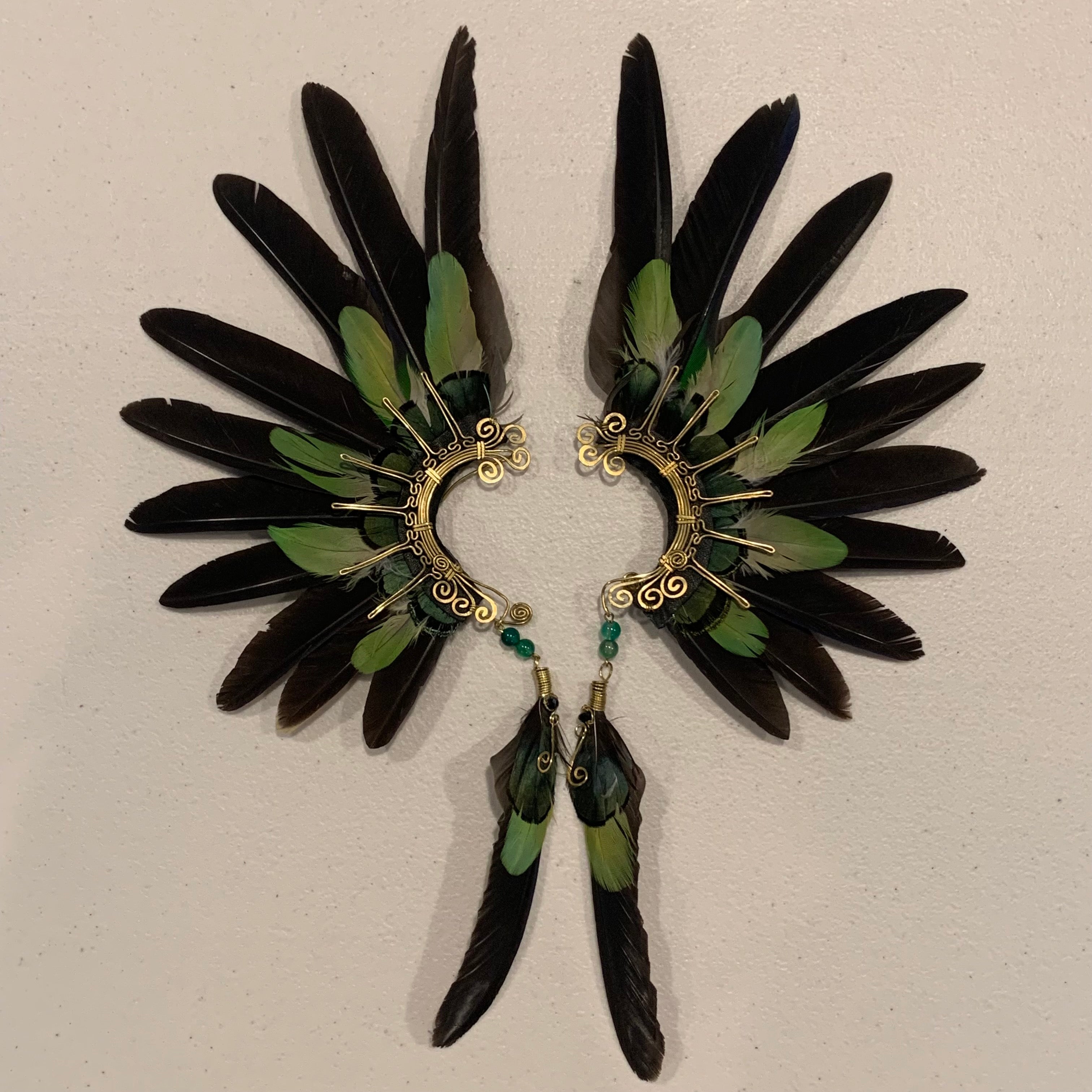 Feather wing Earrings 480