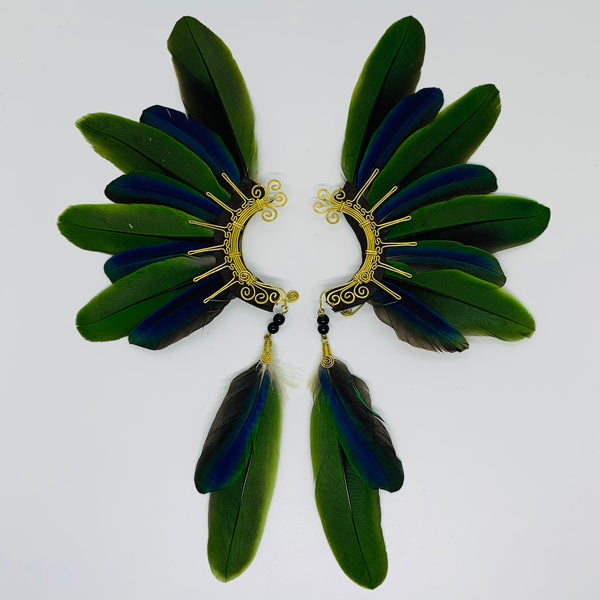 Feather wing Earrings 414
