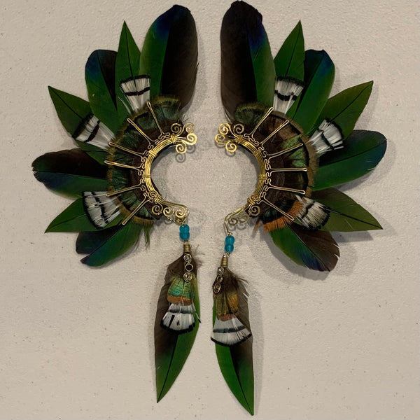 Feather wing Earrings 543