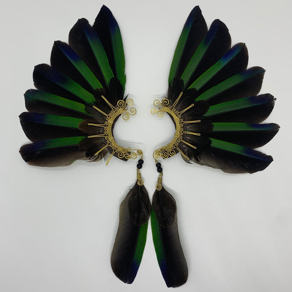 Feather wing Earrings 385