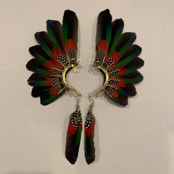 Feather wing Earrings 479