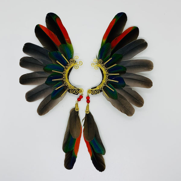Feather wing Earrings 444