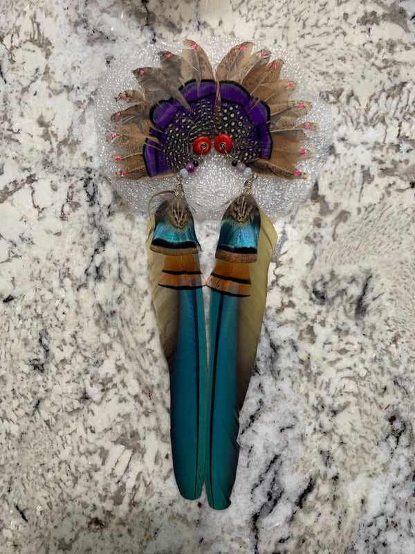 Feather wing Earrings 17