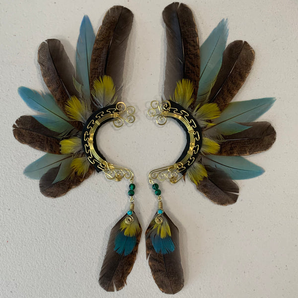 Feather wing Earrings 564