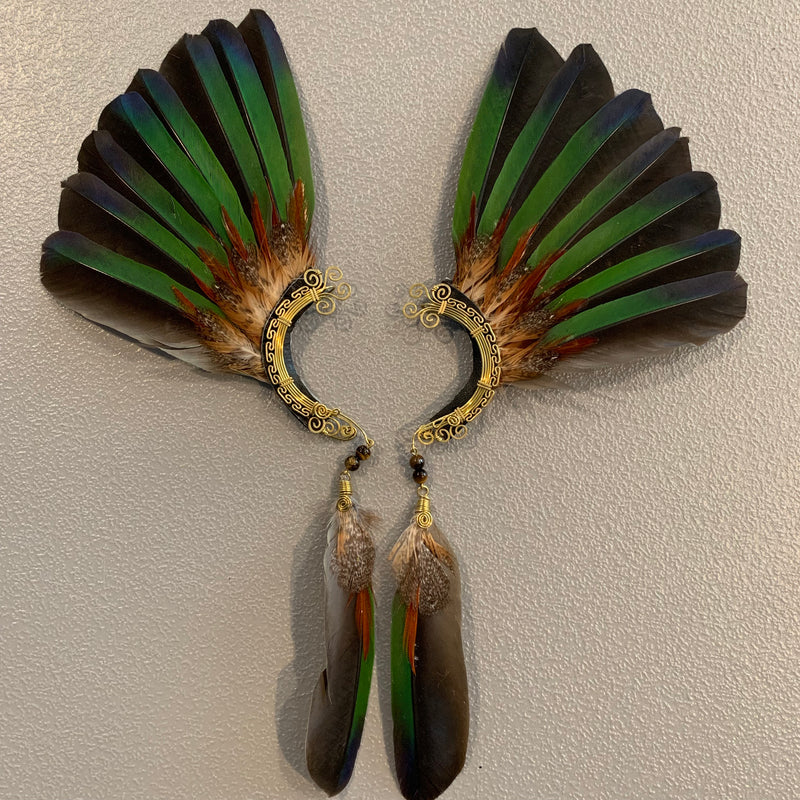 Feather wing Earrings 257