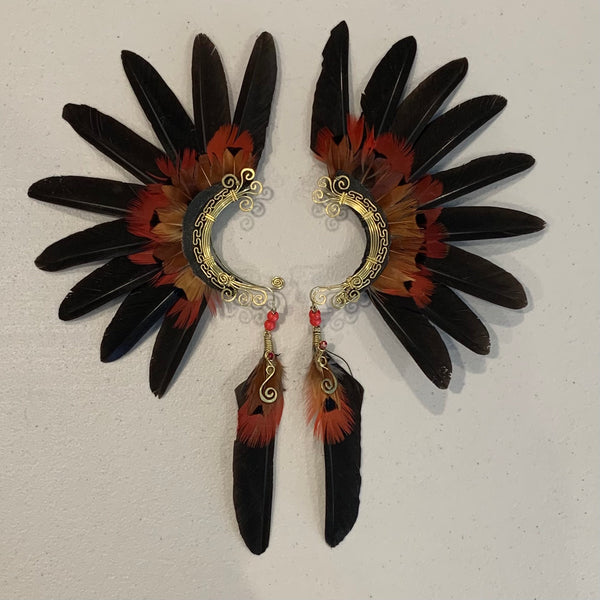 Feather wing Earrings 490