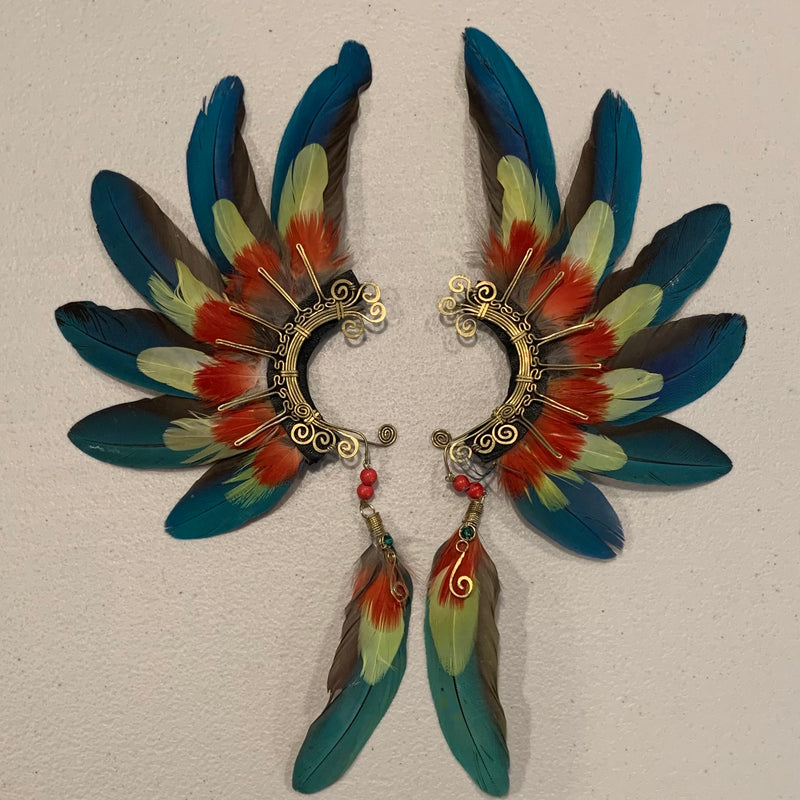 Feather wing Earrings 475