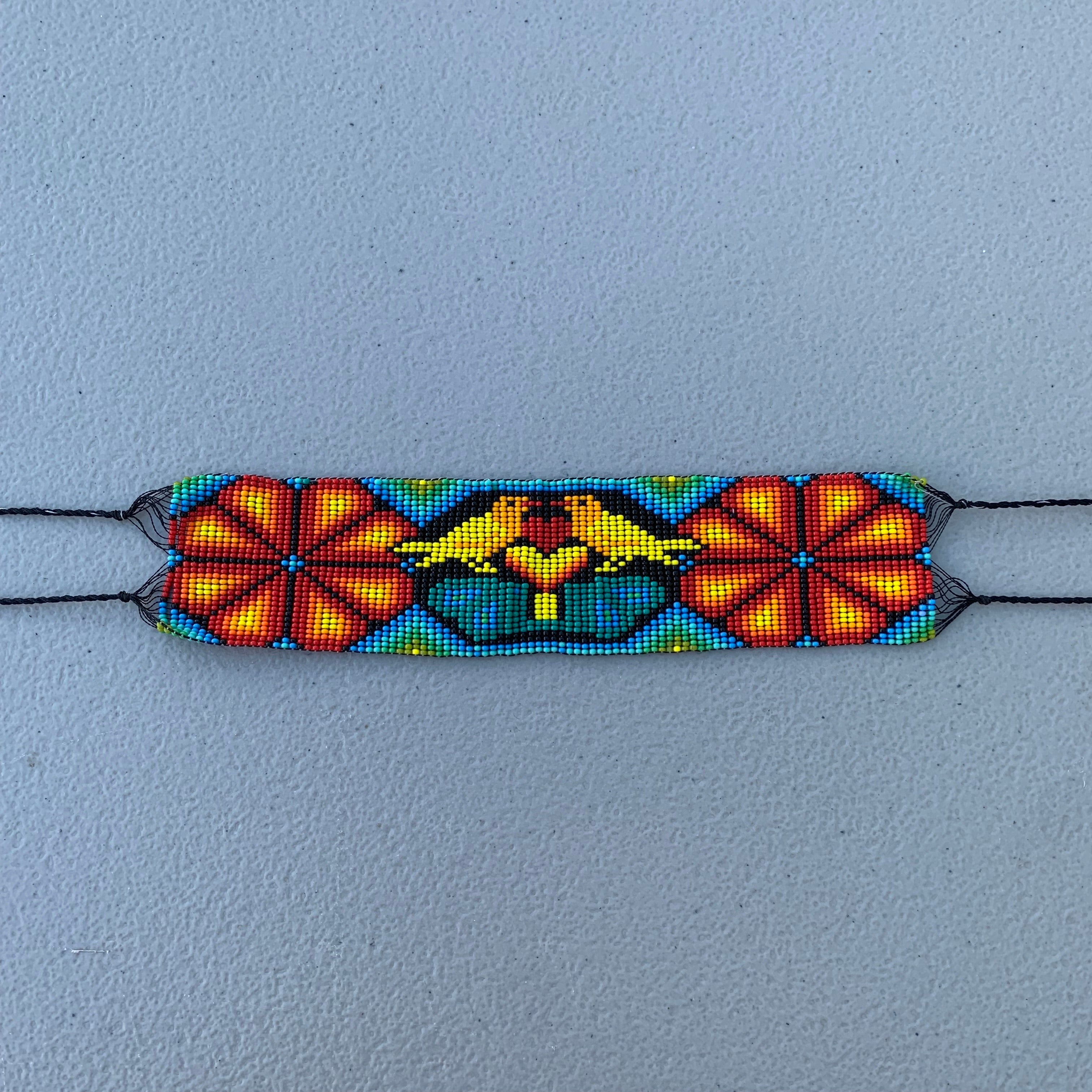 Beaded Huichol bracelet 6