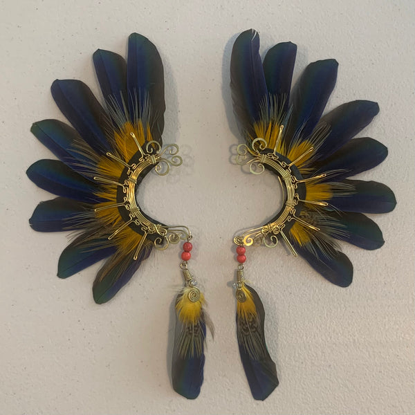 Feather wing Earrings 618