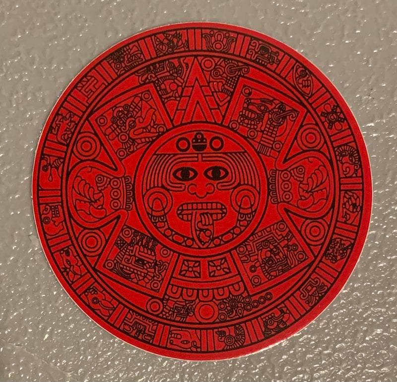 Sticker - Aztec Calendar 3”