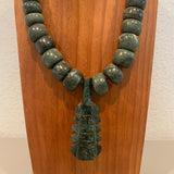 Necklace - Guatamala Jade Macuahuitl