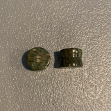Earrings Jade plugs 13/16”