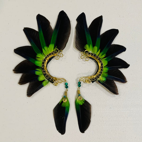 Feather wing Earrings 626