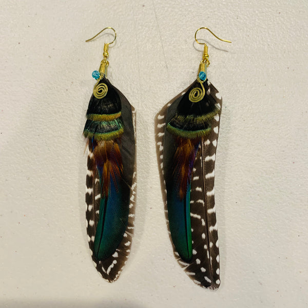 Feather Earrings(Medium) 38