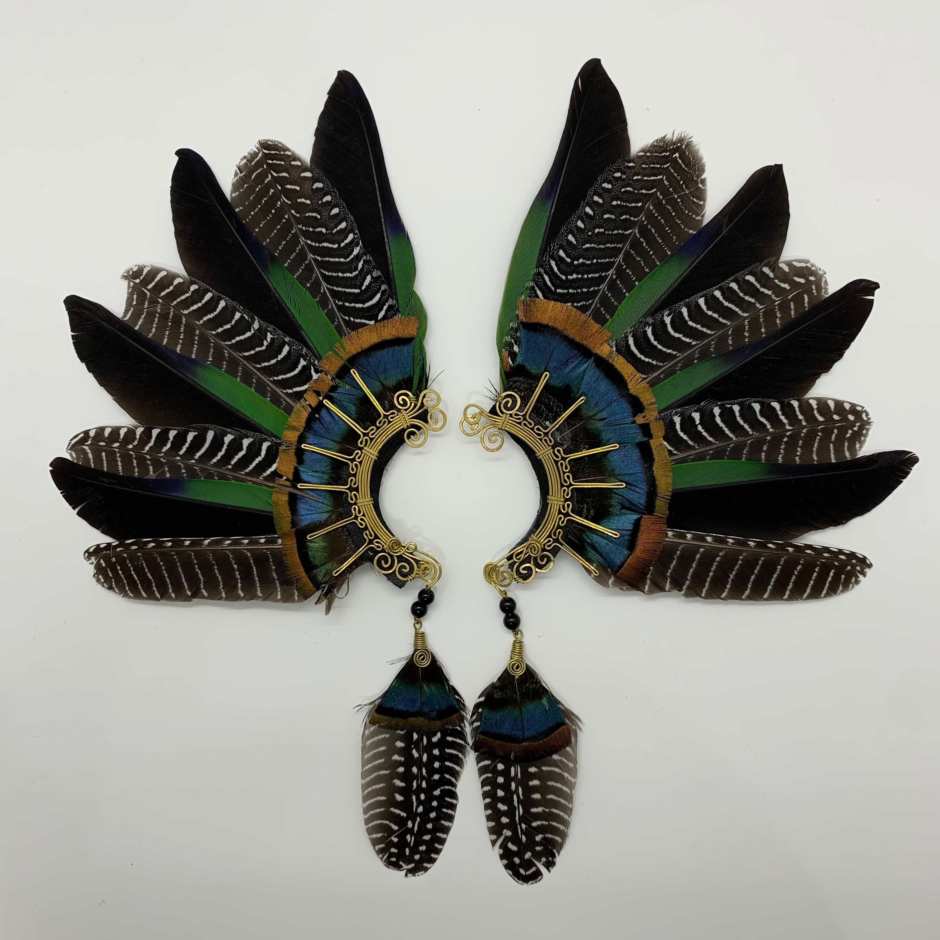 Feather wing Earrings 326