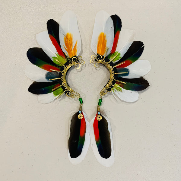 Feather wing Earrings 653