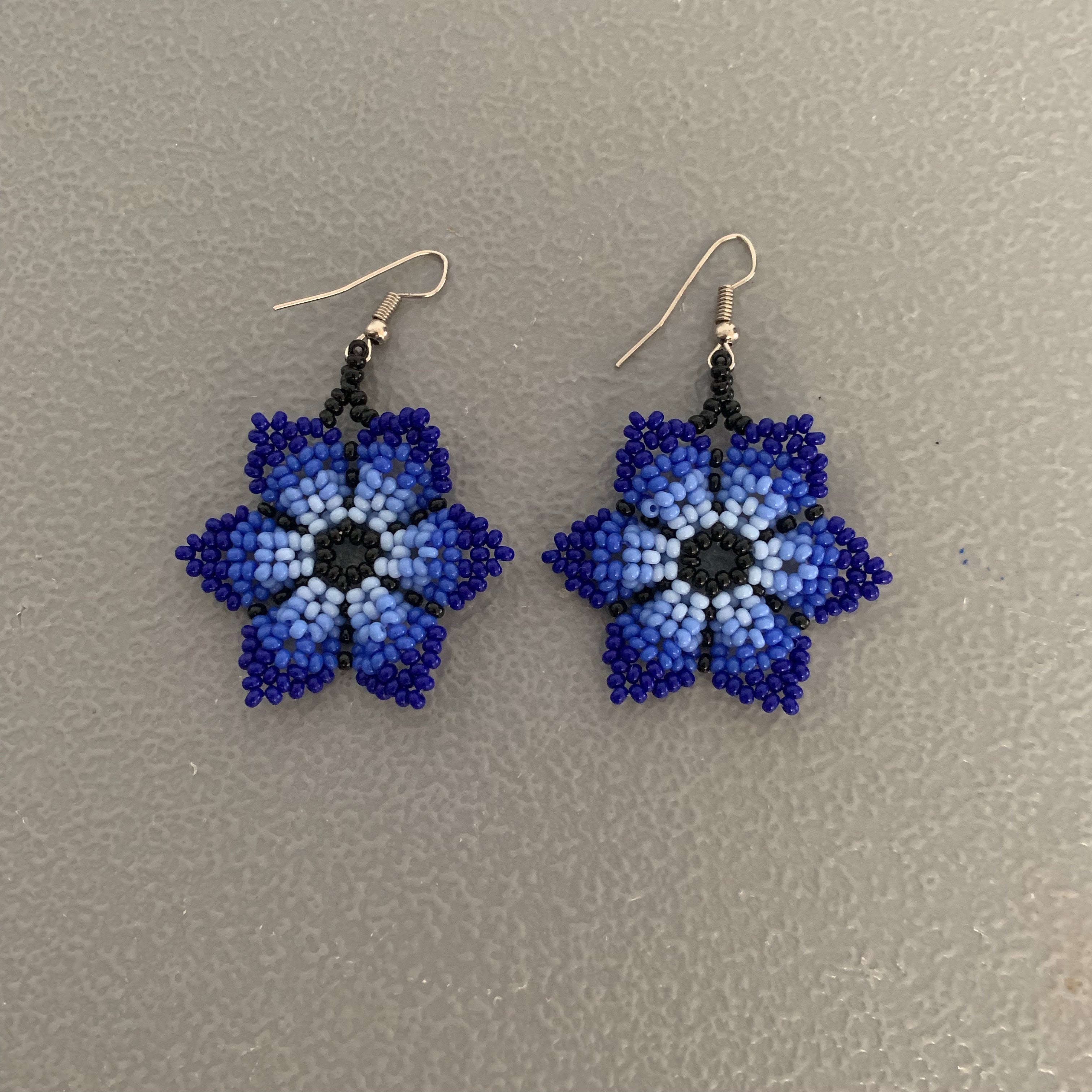 Beaded flower Earrings 13