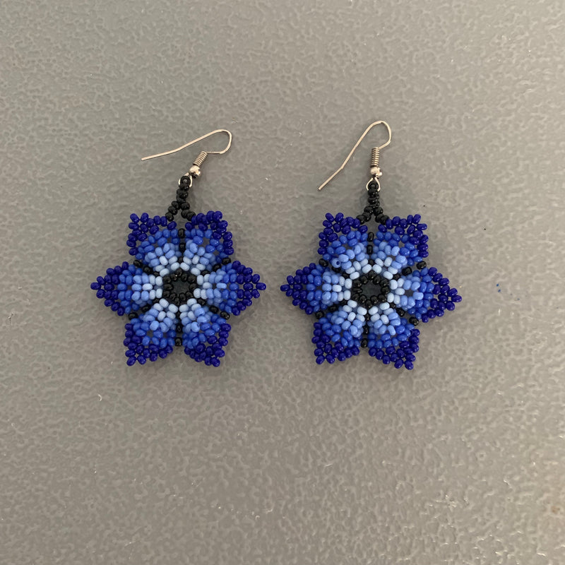 Beaded flower Earrings 13