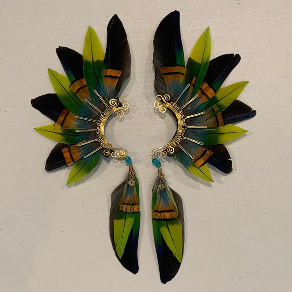 Feather wing Earrings 549