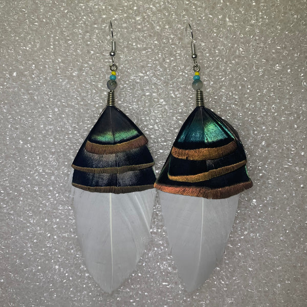Feather Earrings(Medium) 17
